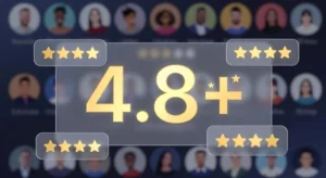 4.8+ verified user rating