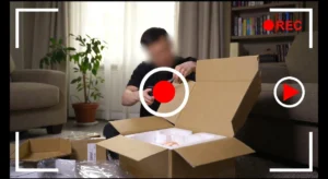 customer unboxing & video proof