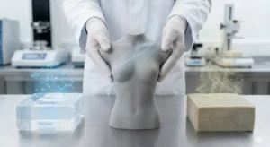 Sex doll smell test showing material safety differences between TPE and platinum-cured silicone